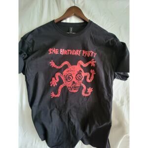 the Birthday Party band t shirt Ladies XL Black
